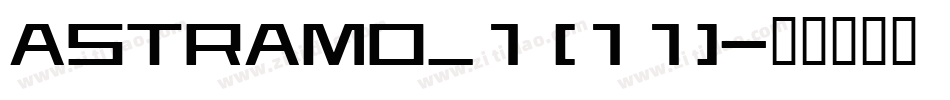 ASTRAMO_1 (11)字体转换